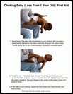 Thumbnail image of: Choking Baby (Less Than 1 year Old): First Aid: Illustration