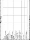 Thumbnail image of: Pain Diary (Chart)