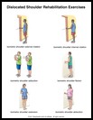 Thumbnail image of: Shoulder Dislocation Exercises, Page 1: Illustration