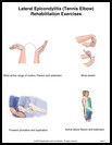 Thumbnail image of: Tennis Elbow Exercises, Page 1: Illustration